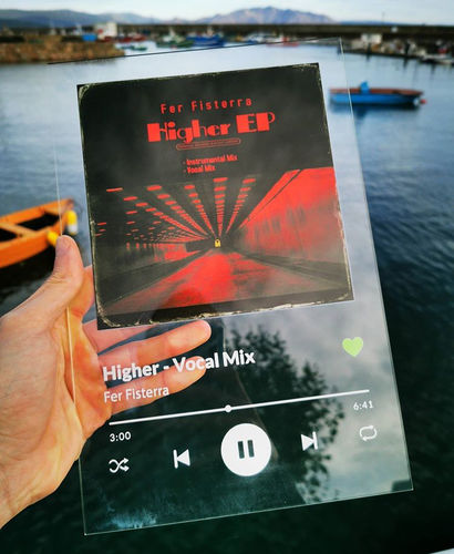 Customer photo review of PRINTEDIFY™ Placa personalizada de Spotify