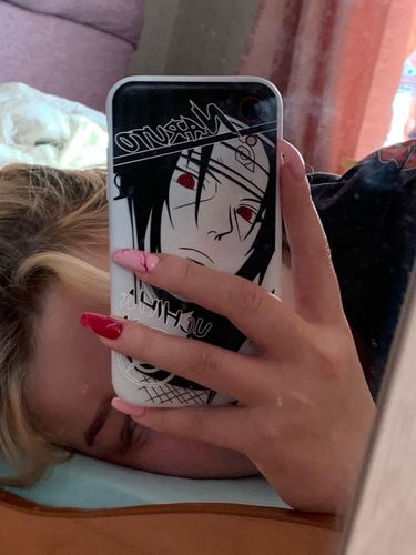 Customer photo review of Naruto Shippuden - Black and White iPhone Cases
