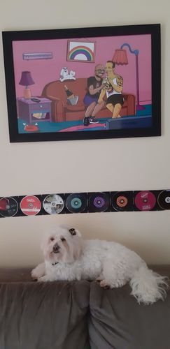 Customer photo review of RETRATO EM ARQUIVO DIGITAL FAMILIA AMARELA