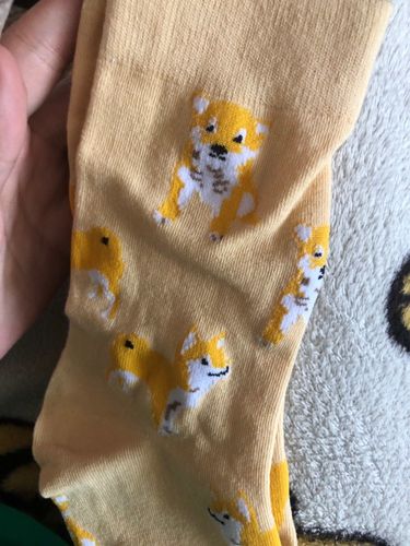 Customer photo review of Shiba Socks