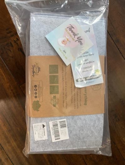 Customer photo review of Original 2.0 Diaper Caddy