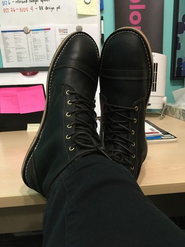 Customer photo review of Mohawk - Wax Black