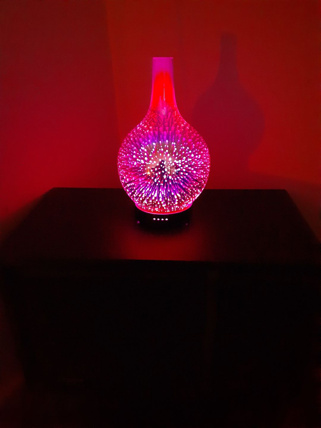 Customer photo review of Oil Aroma Diffuser 3D Glass