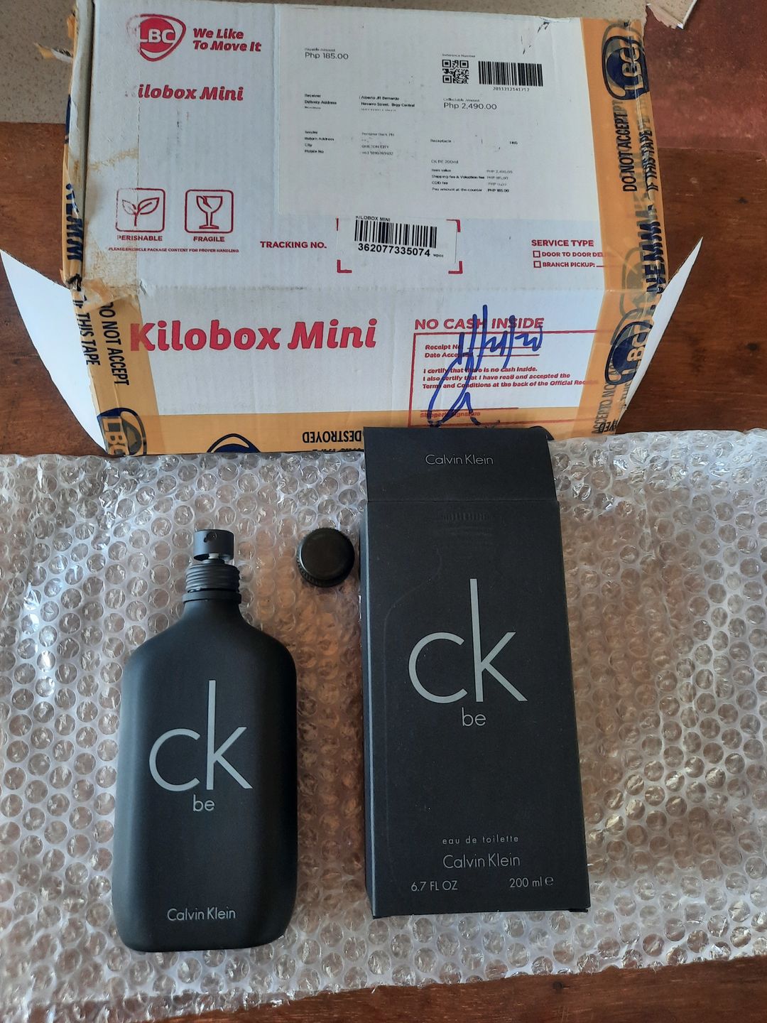 Customer photo review of CK BE by Calvin Klein 200ml