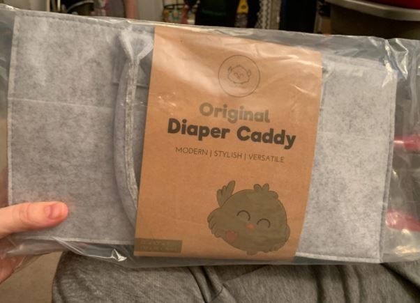 Customer photo review of Original 2.0 Diaper Caddy