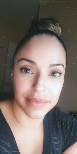 Customer photo review of Egypt Grey Prescription Contact Lenses