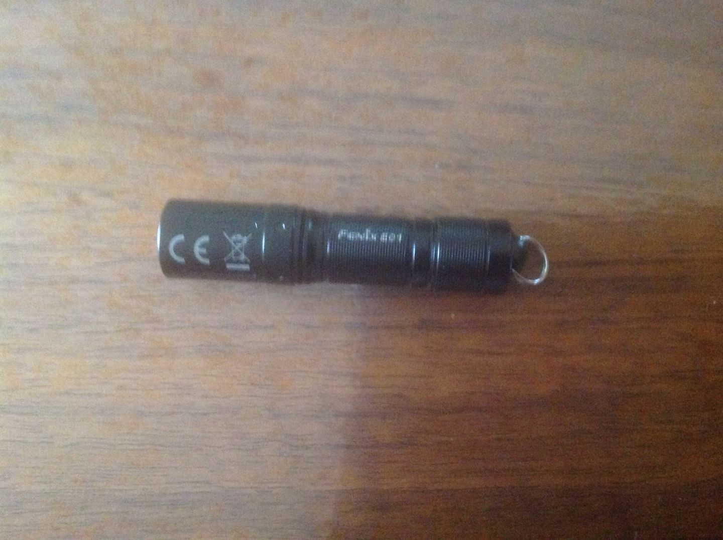 Customer photo review of Fenix E01 V2.0 - 100 lumens - piles AAA - 35 mètres de portée