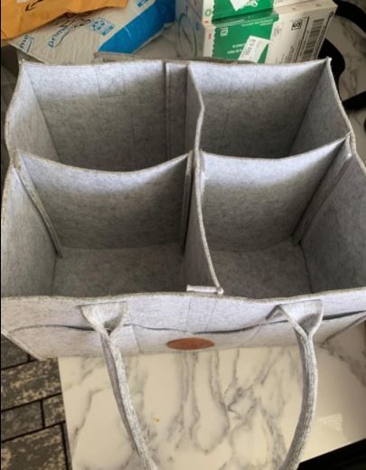 Customer photo review of Original 2.0 Diaper Caddy