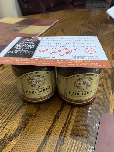 Customer photo review of Nae Nae's Hair Boost 9oz
