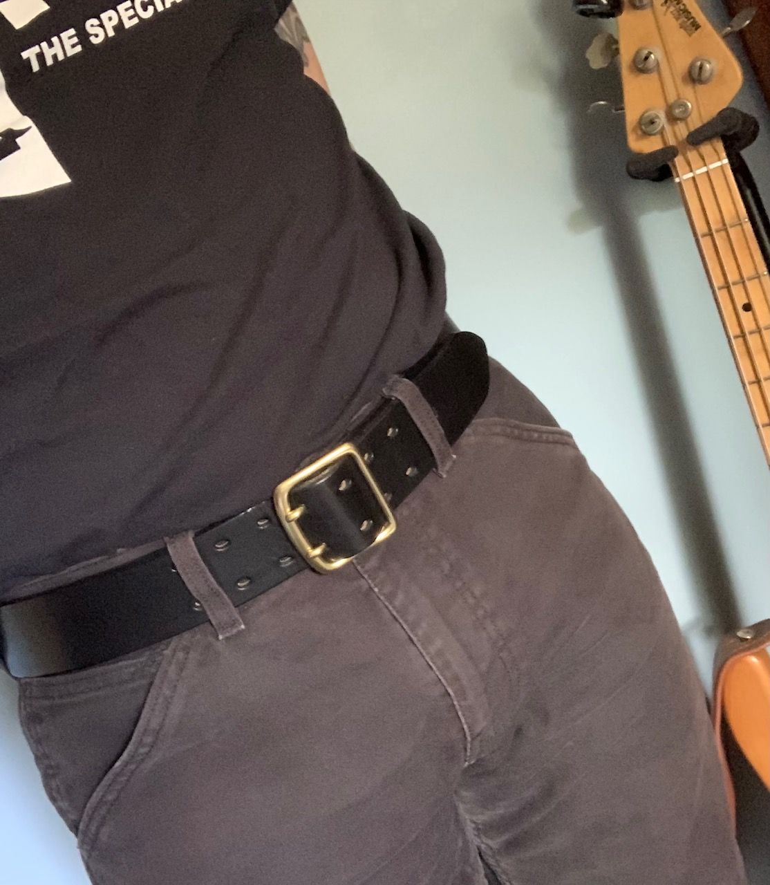 Customer photo review of The Wide Belt