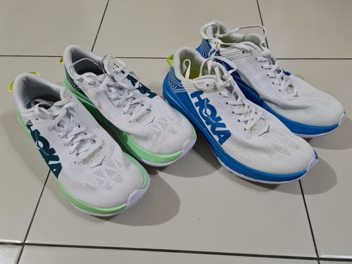 Customer photo review of Hoka One One Men's Carbon X