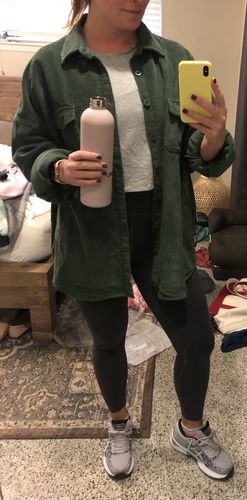 Customer photo review of Oversized Corduroy Jacket