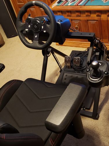 Customer photo review of APEX Steering Wheel Stand