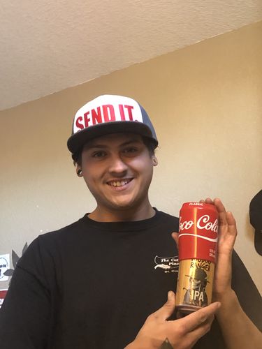 Customer photo review of “Loco Cola" Silicone Sleeve Hide a Beer (Beersy 2.0)