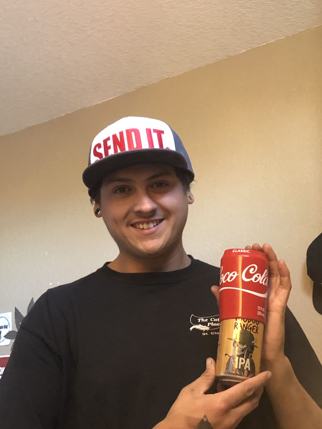 Customer photo review of “Loco Cola" Silicone Sleeve Hide a Beer (Beersy 2.0)
