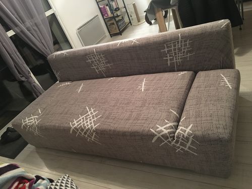 Customer photo review of Fine - Housses Extensibles de Fauteuil et Canapé - La Maison des Housses