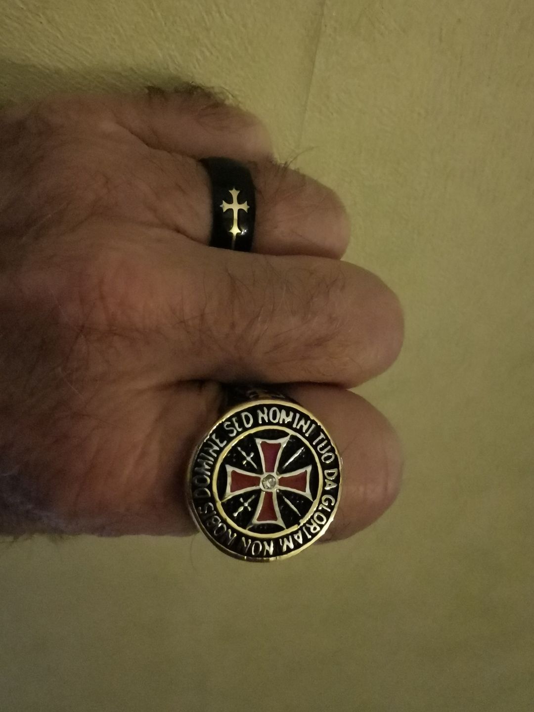 Customer photo review of Bague de la Guerre Sainte