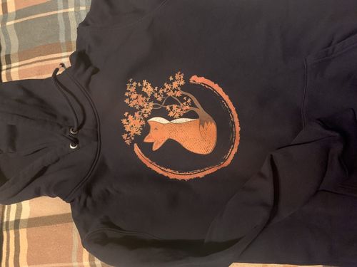 Customer photo review of HERBSTFUCHS - Bio Unisex Hoodie (PREMIUM)