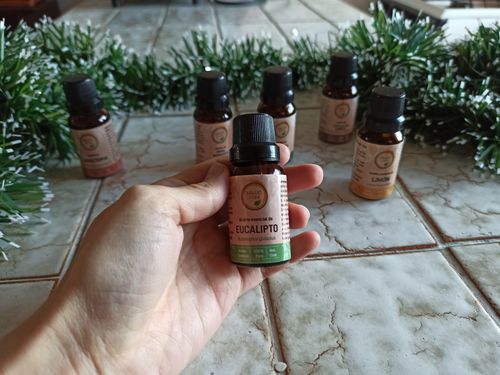 Customer photo review of Aceite esencial de eucalipto