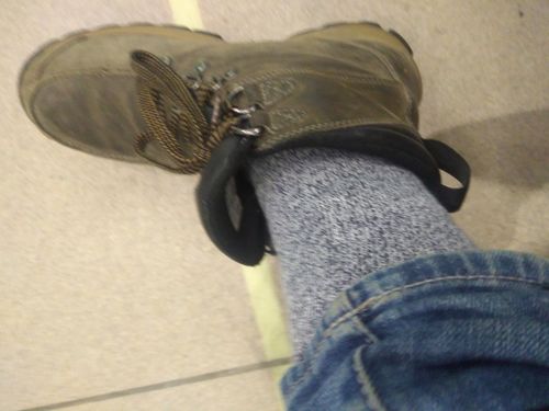 Customer photo review of Best of J.B. Field's Hiking Merino Wool Boot Socks (Assorted 3PK)