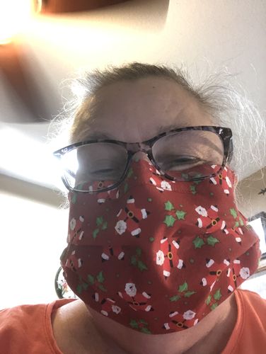 Customer photo review of Mask Insert - Straight - 100 Count