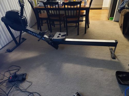 Customer photo review of Murtisol Air Resistance Rowing Machine Air Rower