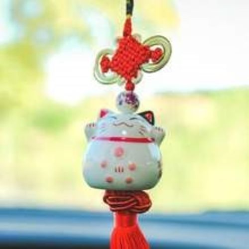 Customer photo review of Porte Bonheur Japonais Chat Maneki Neko