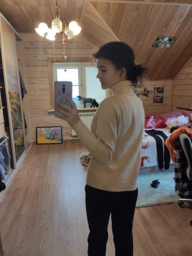 Customer photo review of Aspen Knit Sweater