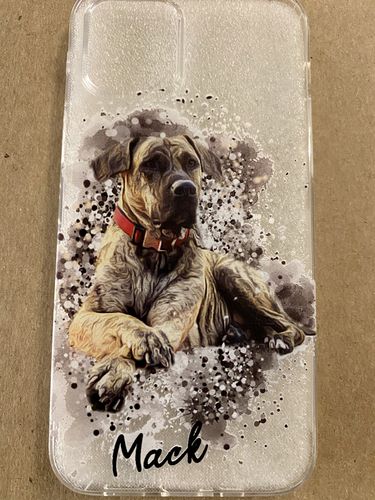 Customer photo review of Personalized Pet Art
