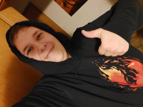 Customer photo review of FEUERFUCHS - BIO  - Unisex Hoodie (BASIC)