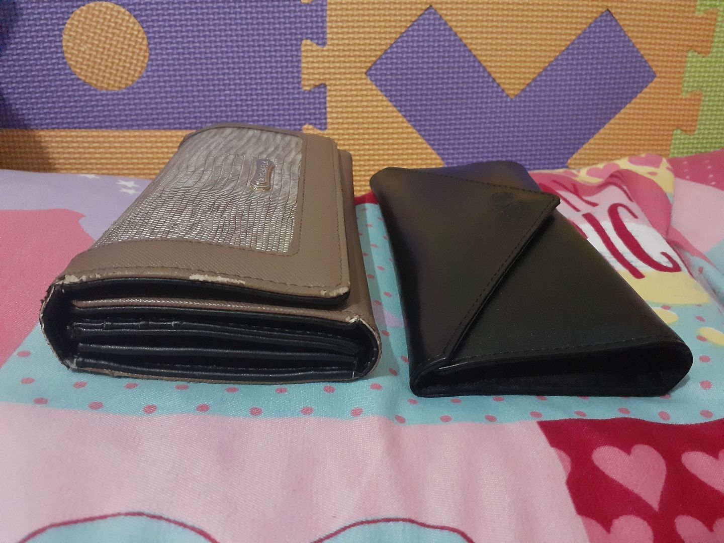 Customer photo review of Leather Slimvelope Black