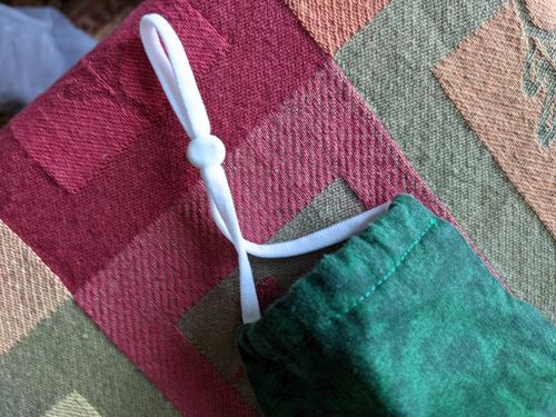 Customer photo review of White Cord/Elastic Toggle - (20 Toggles /10 Masks)