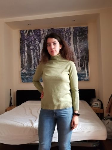 Customer photo review of Aspen Knit Sweater