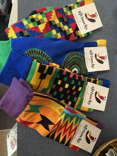 Customer photo review of 4 Mask & 4 Sock Combo