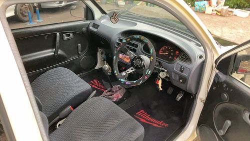 Customer photo review of 13” (330mm) Leopard VX Steering Wheel