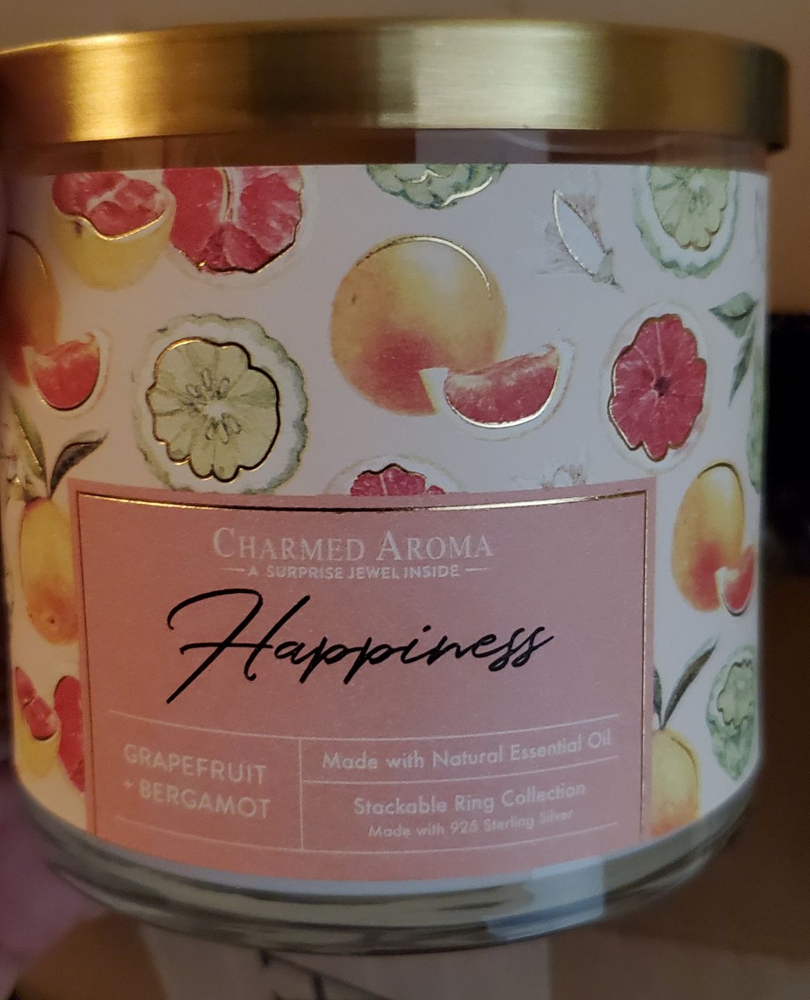 Customer photo review of Surprise Candle - 925 Sterling Silver Jewelry Collection