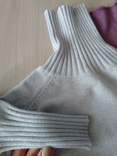 Customer photo review of Aspen Knit Sweater