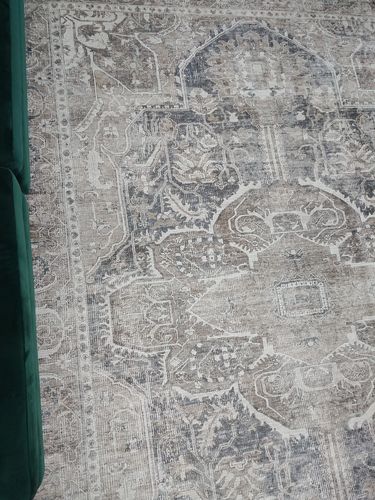 Customer photo review of Distressed Vintage Kendra Ash Area Rug