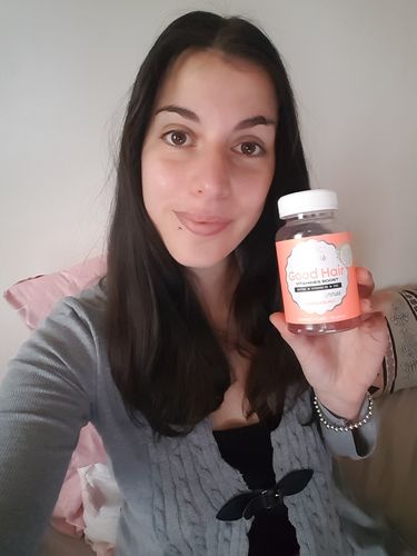 Customer photo review of Good Hair Vitamins - 1 mois