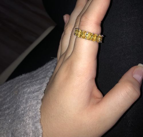 Customer photo review of Canary Ring