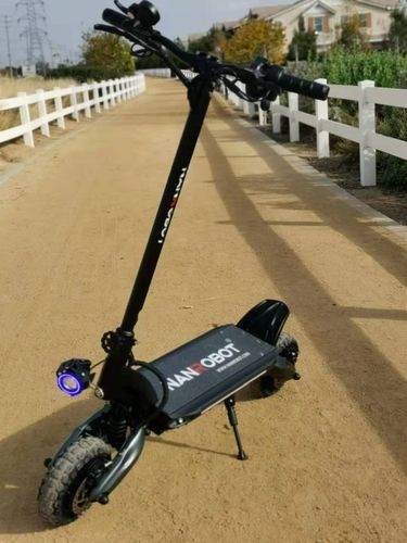 Customer photo review of NANROBOT D6+ ELECTRIC SCOOTER 10”-2000W-52V 26Ah