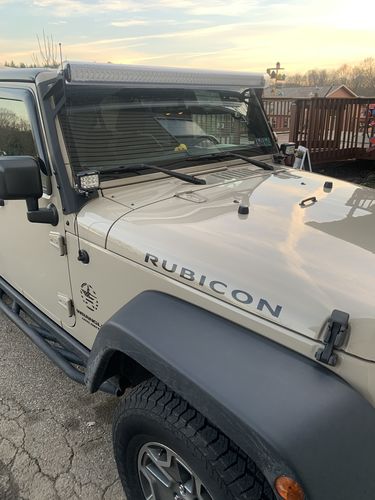 Customer photo review of Aerolidz Light Bar Cover - 50” 52” - Clear -  Dual Row