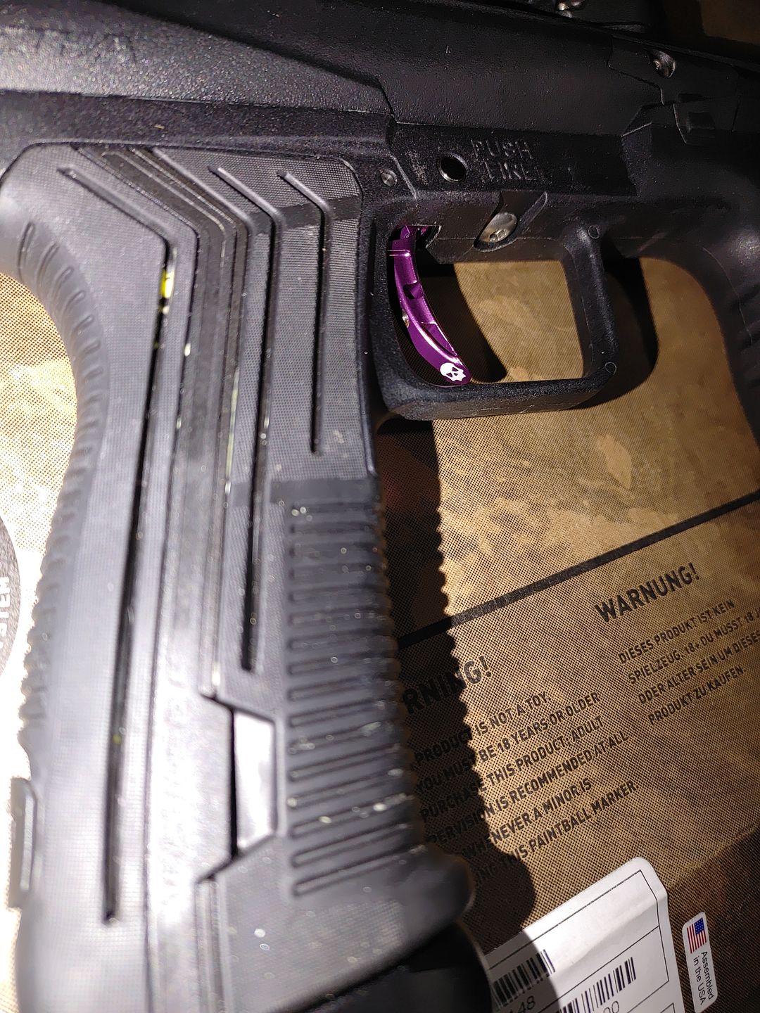 Customer photo review of Infamous Emek Murder Machine Trigger Gen 3