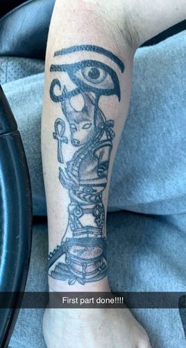 Customer photo review of Signature Tattoo Numbing Cream