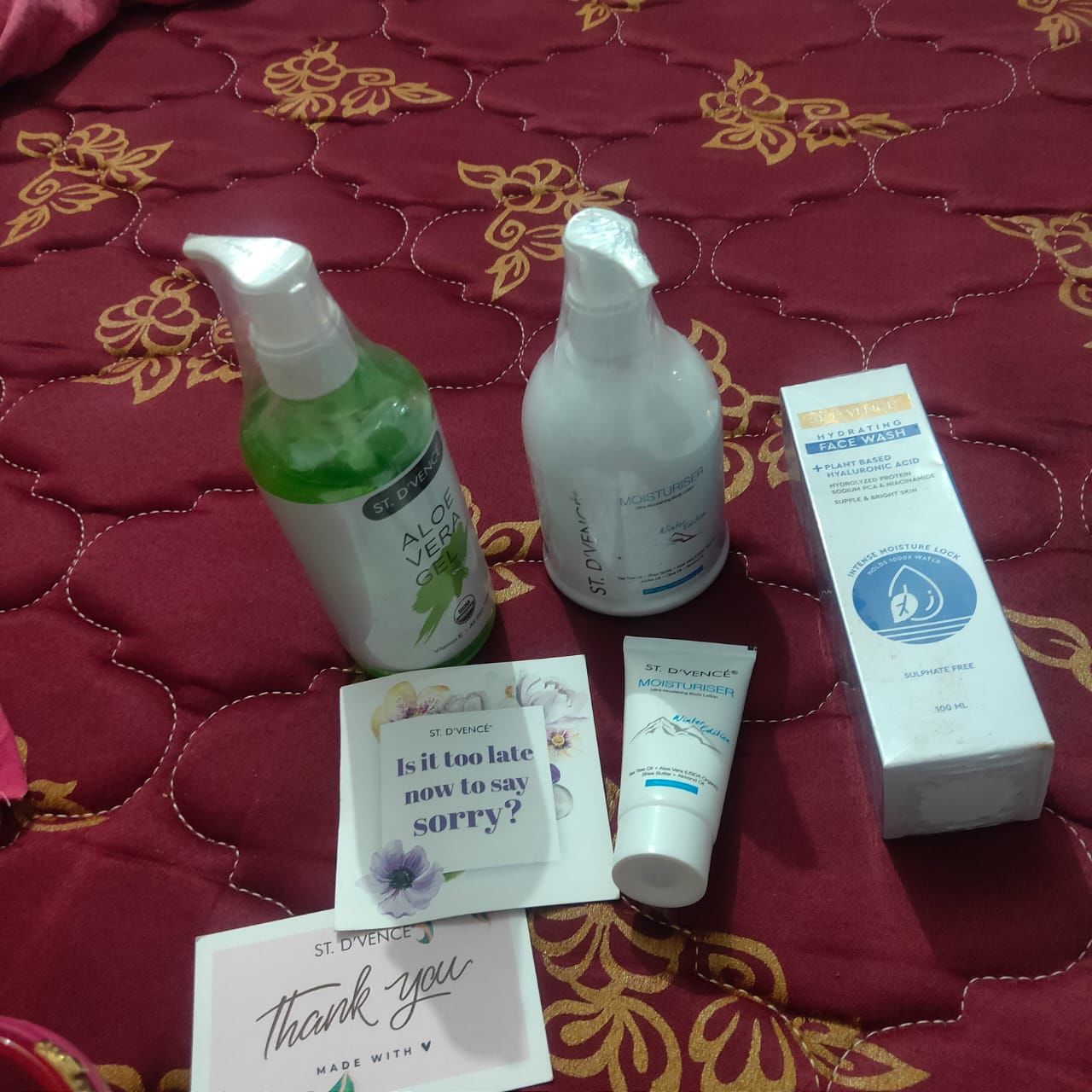 Customer photo review of Winter Body Lotion with Tea Tree & Shea Butter, 300 ml