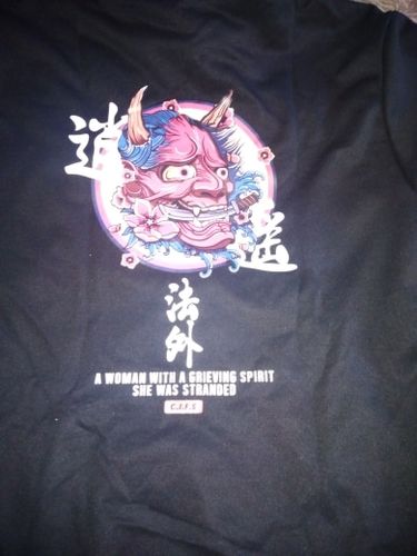 Customer photo review of Harajuku Style Zai Shen Hoodie