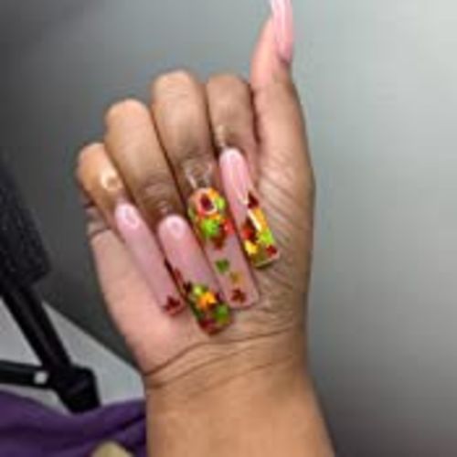 Customer photo review of GROUNDBREAKING  NAIL EXTENSION KIT - UP TO 50% OFF LAST DAY PROMOTION!