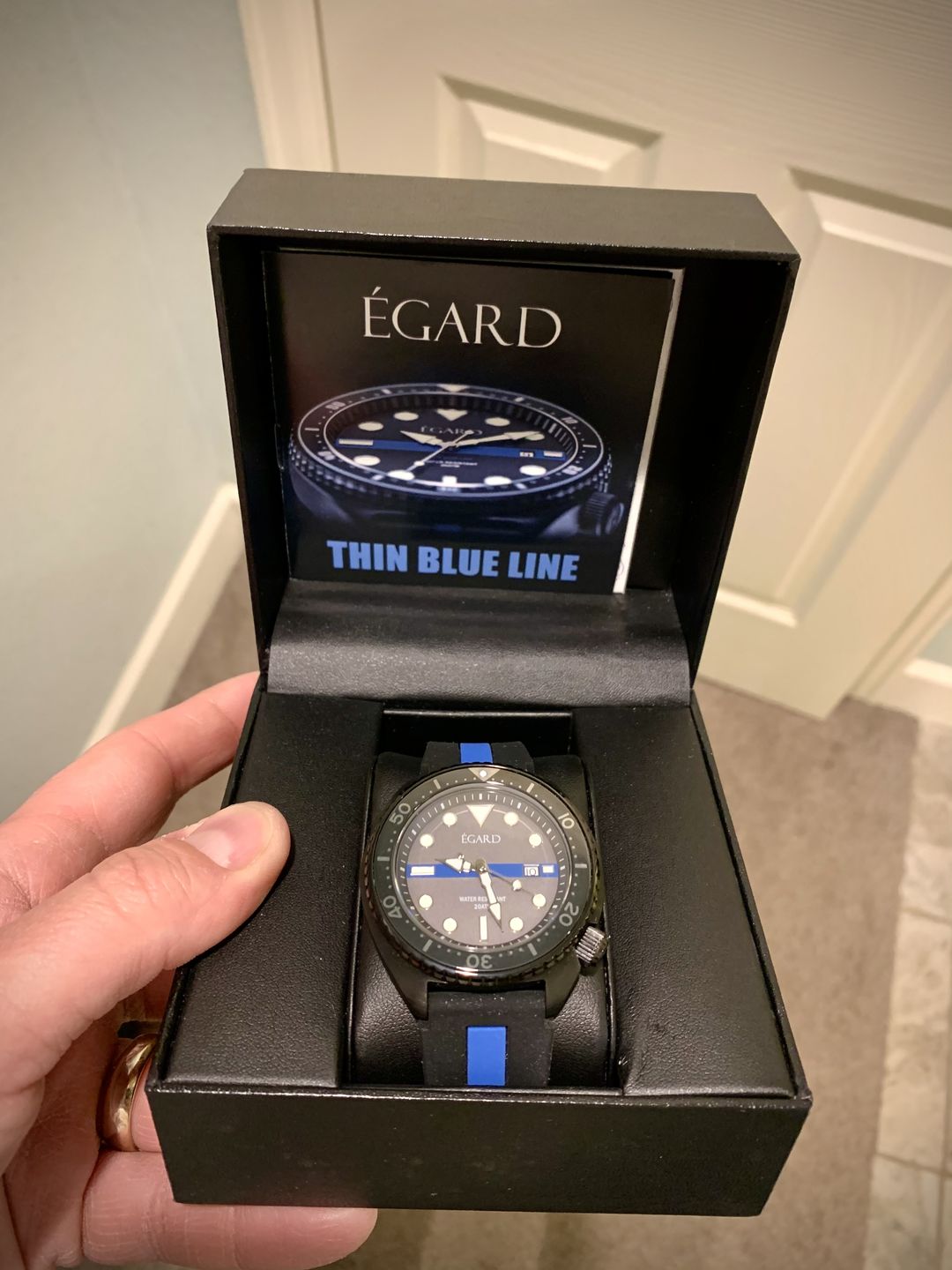 Customer photo review of Thin Blue Line - Men