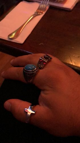 Customer photo review of NAVAJO STONE RING