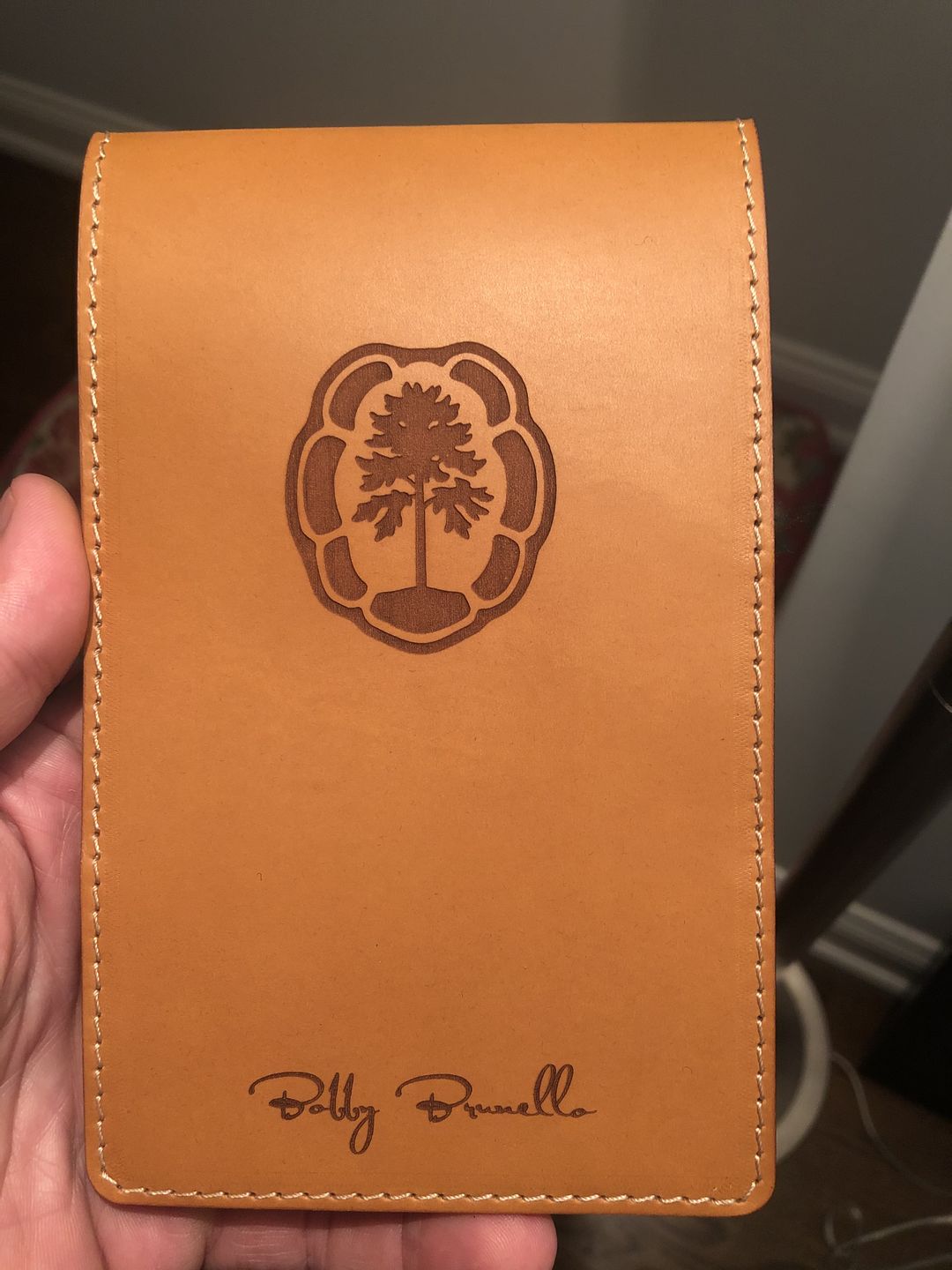 Customer photo review of Yardage Book Cover
